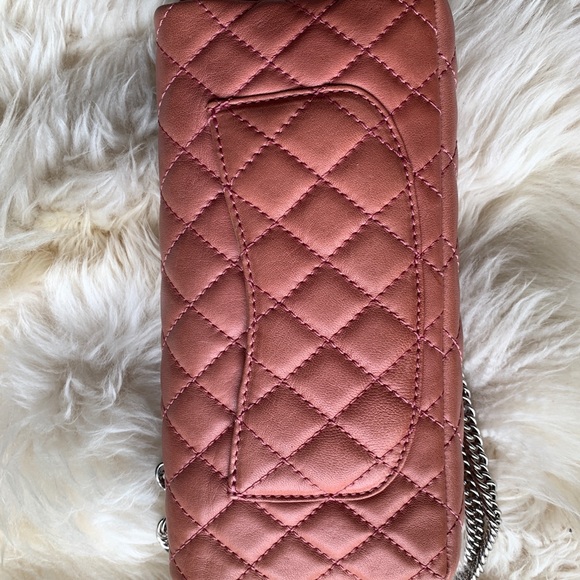 Authentic CHANEL CC Flap Bag - Dark Pink (Salmon Pink) SHW - Picture 12 of 15